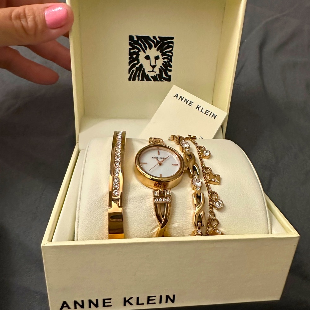 Anne Klein watch set